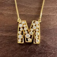 2025年最新】Ahkah イニシャルネックレス mの人気アイテム