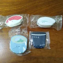 つぶらな瞳のお寿司 消しゴム 湯呑み セット