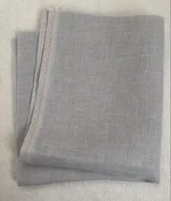 クロスステッチ　刺繍　生地　麻（リネン）