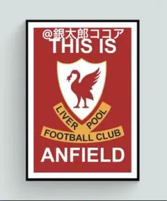 リバプール Liverpool アンフィールド ANFIELD ポスター A4
