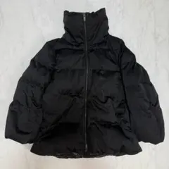 美品 ユニクロ +J ジルサンダー ダウンボリュームジャケット 黒　s