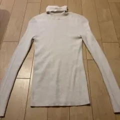 エクストラファインメリノリブタートルネックセーター