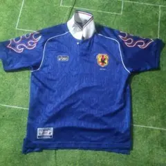 1998年 W杯 フランス 日本代表 炎 ユニフォーム　（ ホーム）
