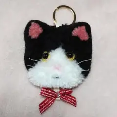 ひまわり様✩.お取り置き♩ 羊毛フェルト ハチワレ猫 さん