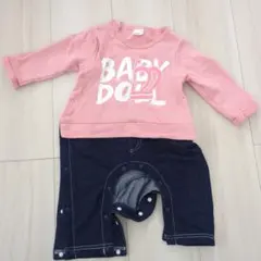 【ベビードール】ロンパース　セパレート風