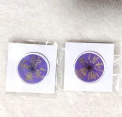 刀剣乱舞　禺伝 矛盾源氏物語　ピンバッジ　歌仙兼定　大倶利伽羅