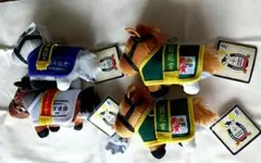 サラブレッドコレクション 馬服マスコットボールチェーン　４つセット