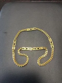 ゴールドリンクチェーンネックレス