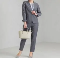 【新品タグ付き】 XL♡グリーンレーベルリラクシング パンツスーツ セットアップ