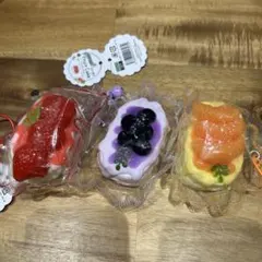 フルーツケーキ スクイーズ 3種セット