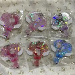 サンリオカスタムアクリルチャーム　6個セットマイメロ　クロミ　キティ　こぎゅみん