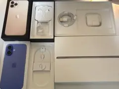 iPhone、iPad 空箱　ケーブル