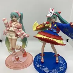 【中古】初音ミクフィギュア2体まとめ売り