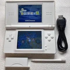 ML3【清掃&動作確認済】NintendoDS Lite クリスタルホワイト本体