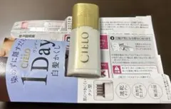 CIELO 1Day 白髪かくし ナチュラルブラック 9ml 試し使用のみ！のサムネイル