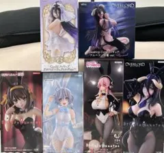 アルベド　ハルヒ　バニー　洛天依　そに子　フィギュア　6点まとめ売り