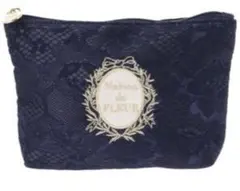 新品 Maison de FLEURメゾンドフルール レースサテンミニポーチ