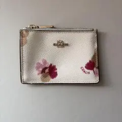 COACH 花柄パスケース