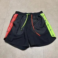 Nike drifit ナイキ　ジャージ　ハーフパンツ　ランニング　蛍光色　L