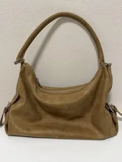 スタンドオイル stand oil ベージュ スエード ショルダーバッグ