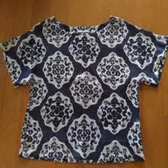 SHIPSシップスの素敵な柄のトップス