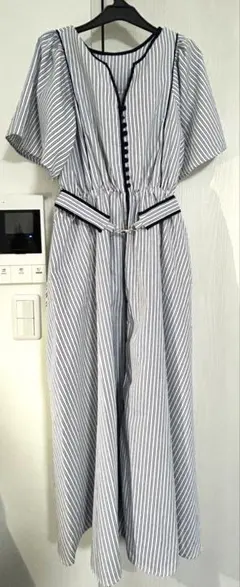 【natural couture】シャツワンピース