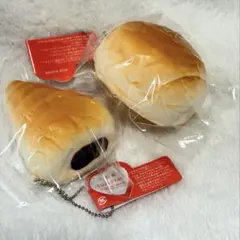 パン スクイーズ キーホルダー 2個セット