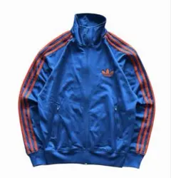 レアカラー‼️adidasファイヤーバードトラックジャケット 青オレン
