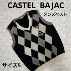 カステルバジャック　ゴルフ　メンズベスト　サイズ5