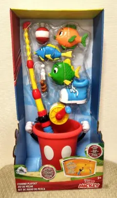 ディズニーストア　ミッキー 　釣り　遊びおもちゃセット【新品・未使用】