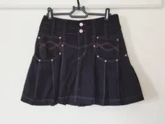 ALGONQUINS　星スタッズプリーツスカート　黒のサムネイル