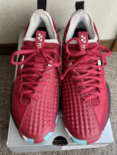 ヨネックステニスシューズ パワークッションフュージョンレブ4MGC 24.5cm