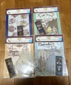 ディズニープリンセス 一番くじ K賞 クリアファイルセット