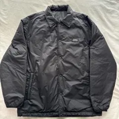 ennoyPADDED NYLON COACH JACKET (BLACK) L