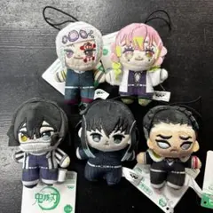 アニメ「鬼滅の刃」 ほわぬいvol.3 5種 宇髄甘露寺伊黒時透悲鳴嶼