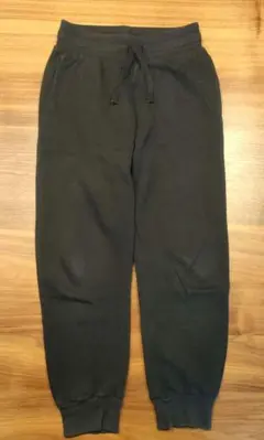 H&M スウェットパンツ ブラック 130サイズ