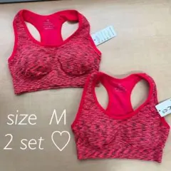 スポーツブラ　ヨガウェア　ブラトップ　2枚セット　No.25