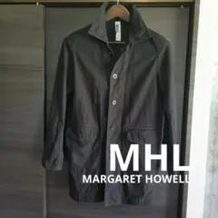 MHL. コットンカバーオール ブラックのサムネイル