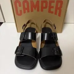 ⭐️値下げ⭐️カンペールCAMPER ブラックサンダル【極美品】サイズ37 箱付のサムネイル