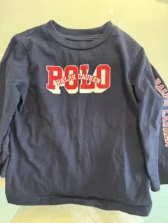 Ralph Lauren ネイビー 長袖Tシャツ 18M
