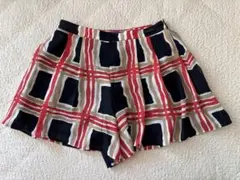 バーバリーブルーレーベルチェック柄 ショートパンツ 36