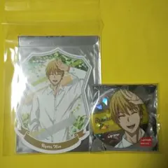黒子のバスケ　黄瀬涼太　キラキラ☆缶バッジ＆ダイカットイラストシート　キャラポ