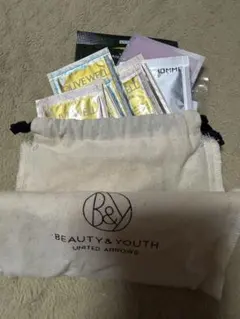 DHC他2泊分セット22点+BEAUTY&YOUTH コットン巾着のサムネイル
