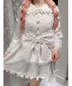 Ank Rouge キラキラツイードお姫様ワンピース