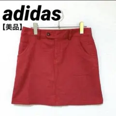 【adidas】美品　ゴルフスカート　Dカン付き　size M アディダス
