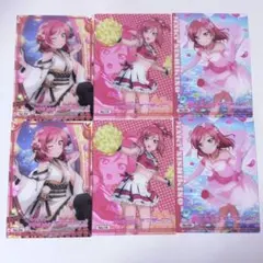 ラブライブ！ 西木野真姫 μ's トレカ クリアカード6枚 セット