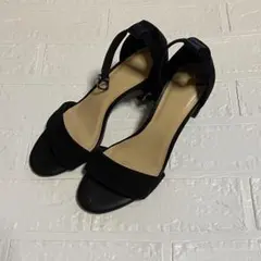 GU ジーユー サンダル ブラック ストラップ Mサイズ