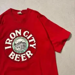 USA製90s シングルステッチIRON CITY BEER ヴィンテージ古着
