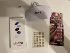 ohora 新品オホーラネイルシールLEDライト付き