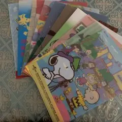 激レア!! スヌーピークリアファイル10種セット他では絶対に買えません。